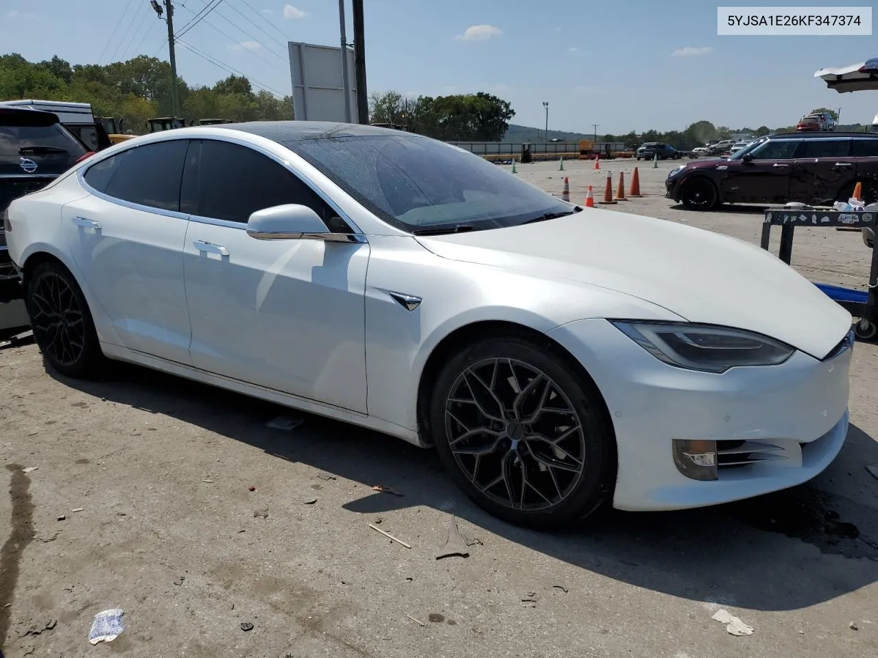 2019 Tesla Model S VIN: 5YJSA1E26KF347374 Lot: 69321194