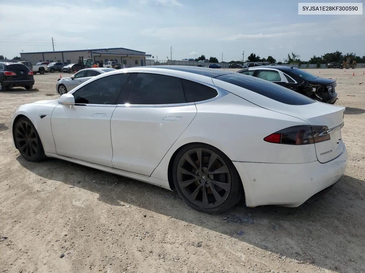 2019 Tesla Model S VIN: 5YJSA1E28KF300590 Lot: 71572214