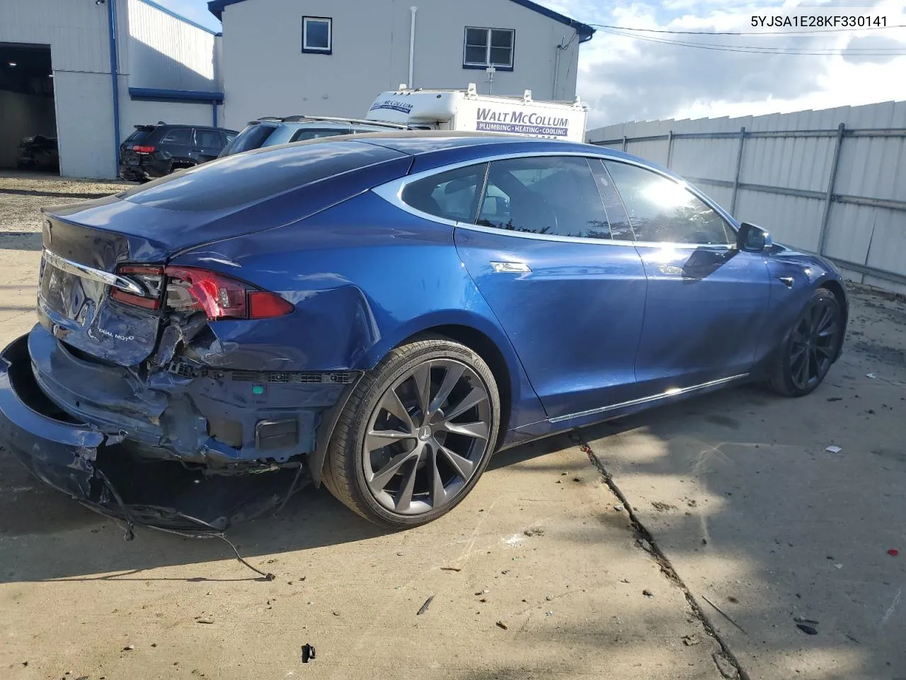 2019 Tesla Model S VIN: 5YJSA1E28KF330141 Lot: 73543594