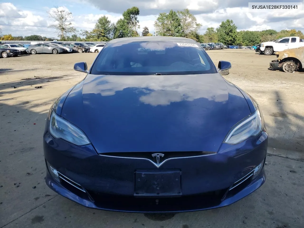 2019 Tesla Model S VIN: 5YJSA1E28KF330141 Lot: 73543594