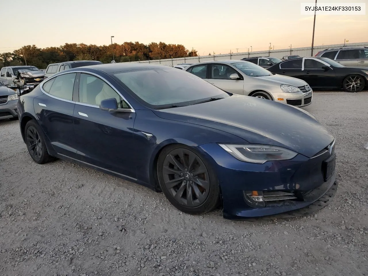 2019 Tesla Model S VIN: 5YJSA1E24KF330153 Lot: 75277334