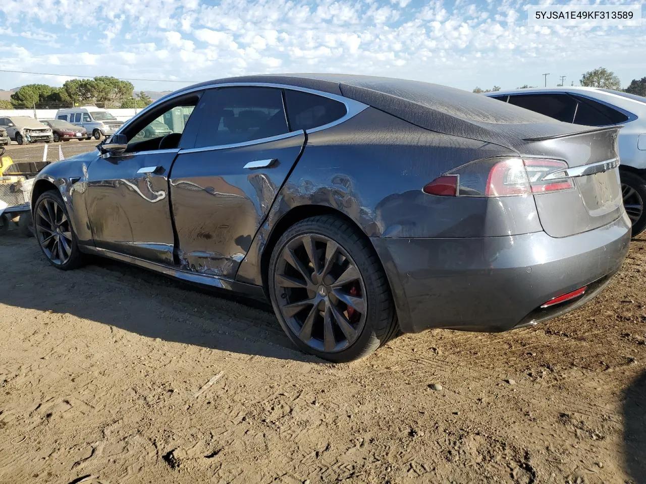 2019 Tesla Model S VIN: 5YJSA1E49KF313589 Lot: 78266504