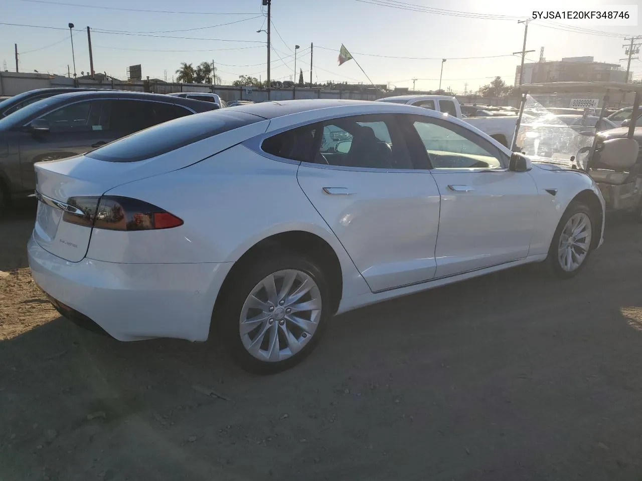 2019 Tesla Model S VIN: 5YJSA1E20KF348746 Lot: 80934594