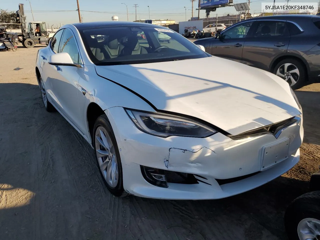 2019 Tesla Model S VIN: 5YJSA1E20KF348746 Lot: 80934594