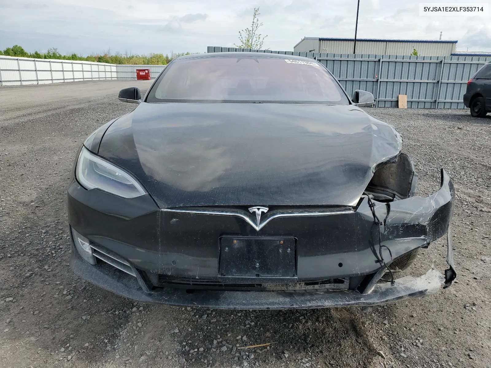 2020 Tesla Model S VIN: 5YJSA1E2XLF353714 Lot: 54611304