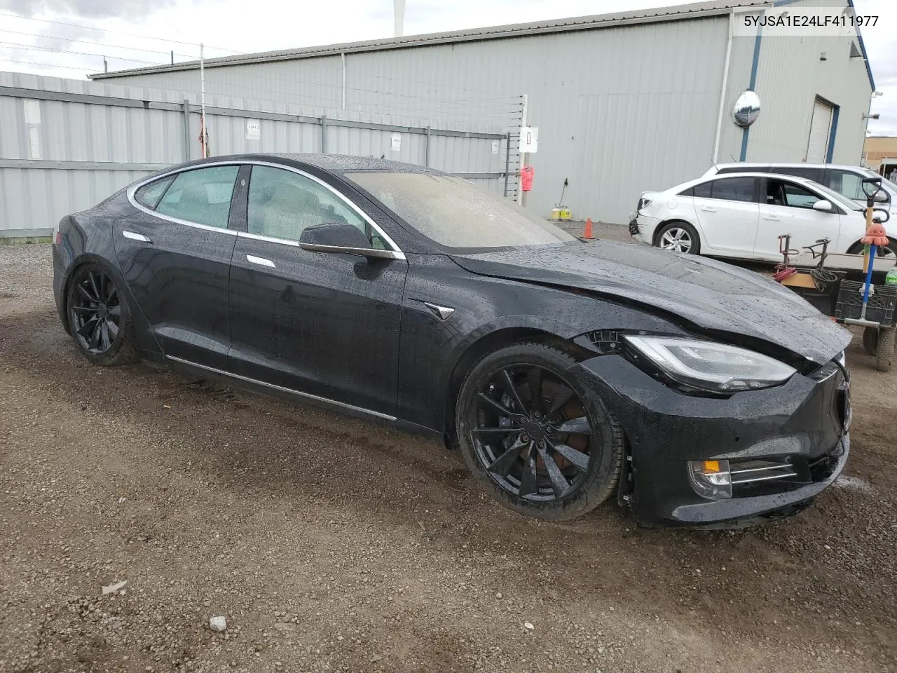 2020 Tesla Model S VIN: 5YJSA1E24LF411977 Lot: 58326414