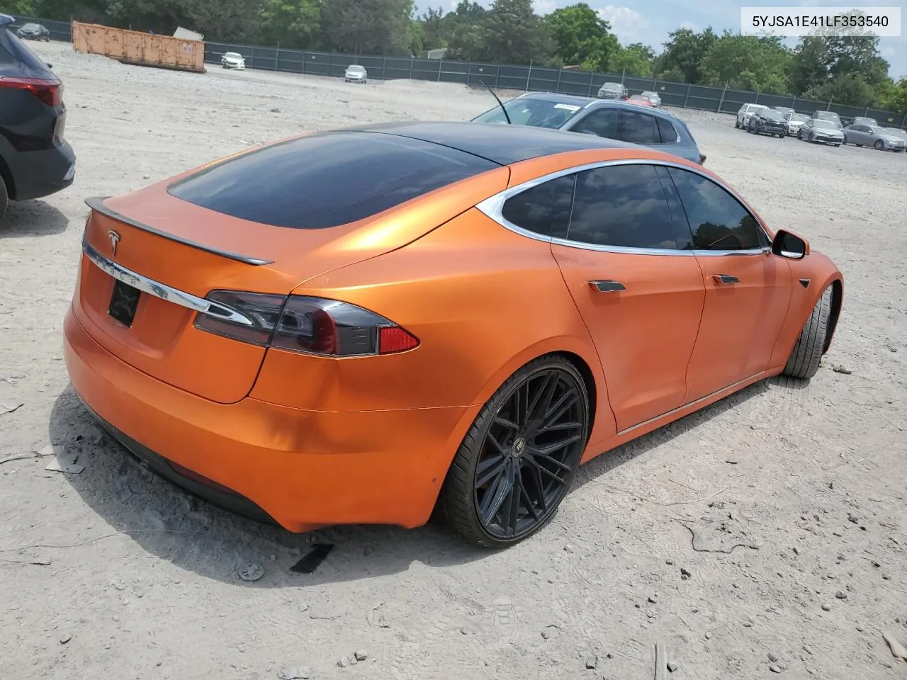 2020 Tesla Model S VIN: 5YJSA1E41LF353540 Lot: 58983754