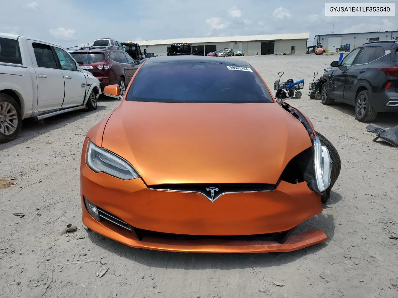 2020 Tesla Model S VIN: 5YJSA1E41LF353540 Lot: 58983754