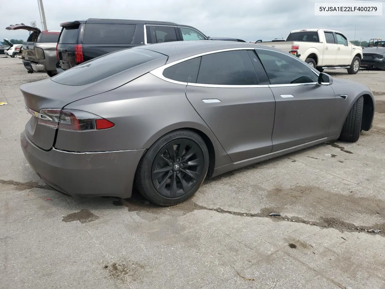 2020 Tesla Model S VIN: 5YJSA1E22LF400279 Lot: 64430274