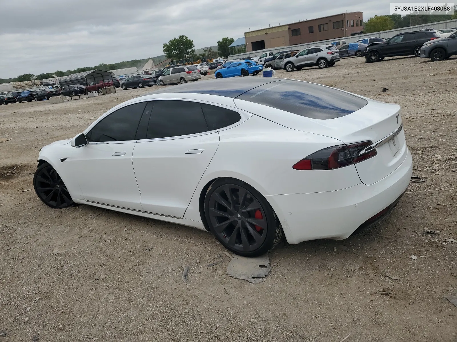 2020 Tesla Model S VIN: 5YJSA1E2XLF403088 Lot: 64662604