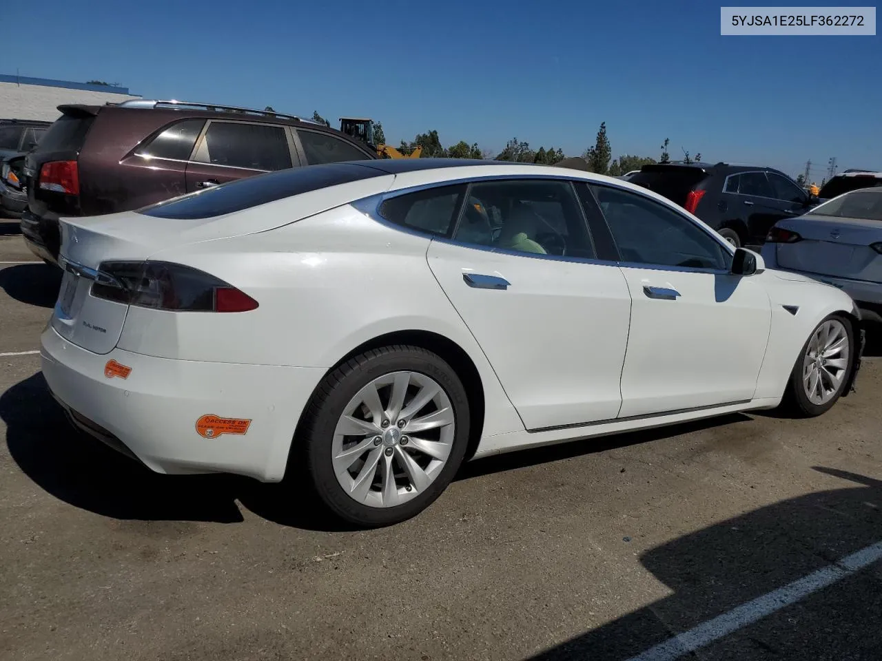 2020 Tesla Model S VIN: 5YJSA1E25LF362272 Lot: 67278914