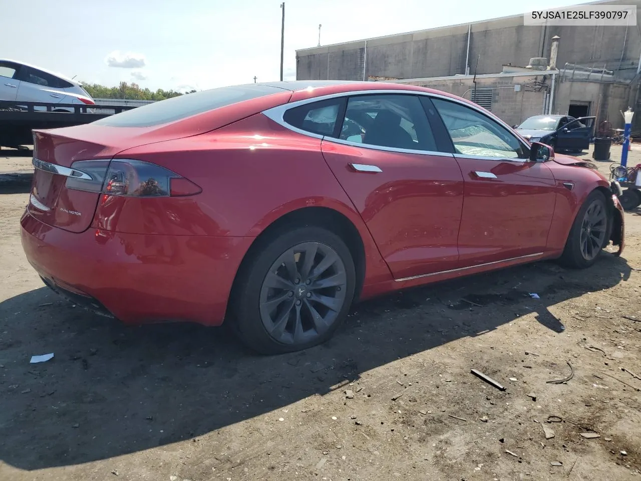 2020 Tesla Model S VIN: 5YJSA1E25LF390797 Lot: 70929994