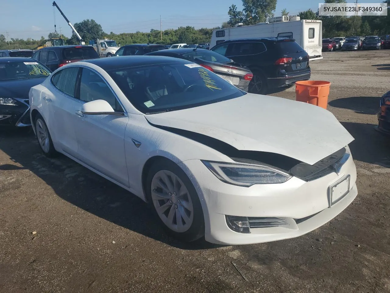 2020 Tesla Model S VIN: 5YJSA1E23LF349360 Lot: 71441924