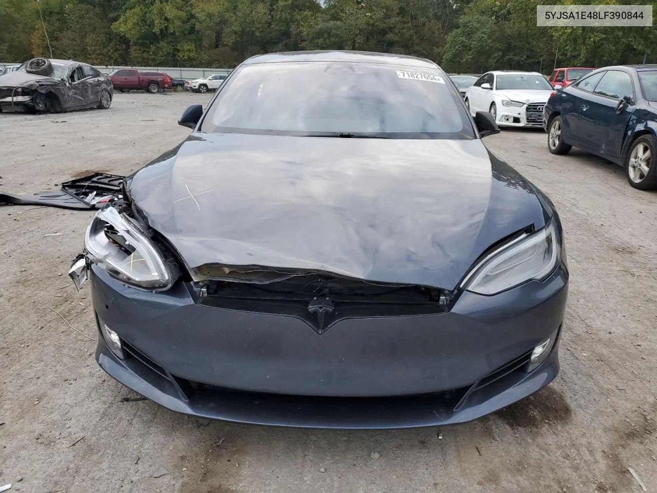 2020 Tesla Model S VIN: 5YJSA1E48LF390844 Lot: 71827654