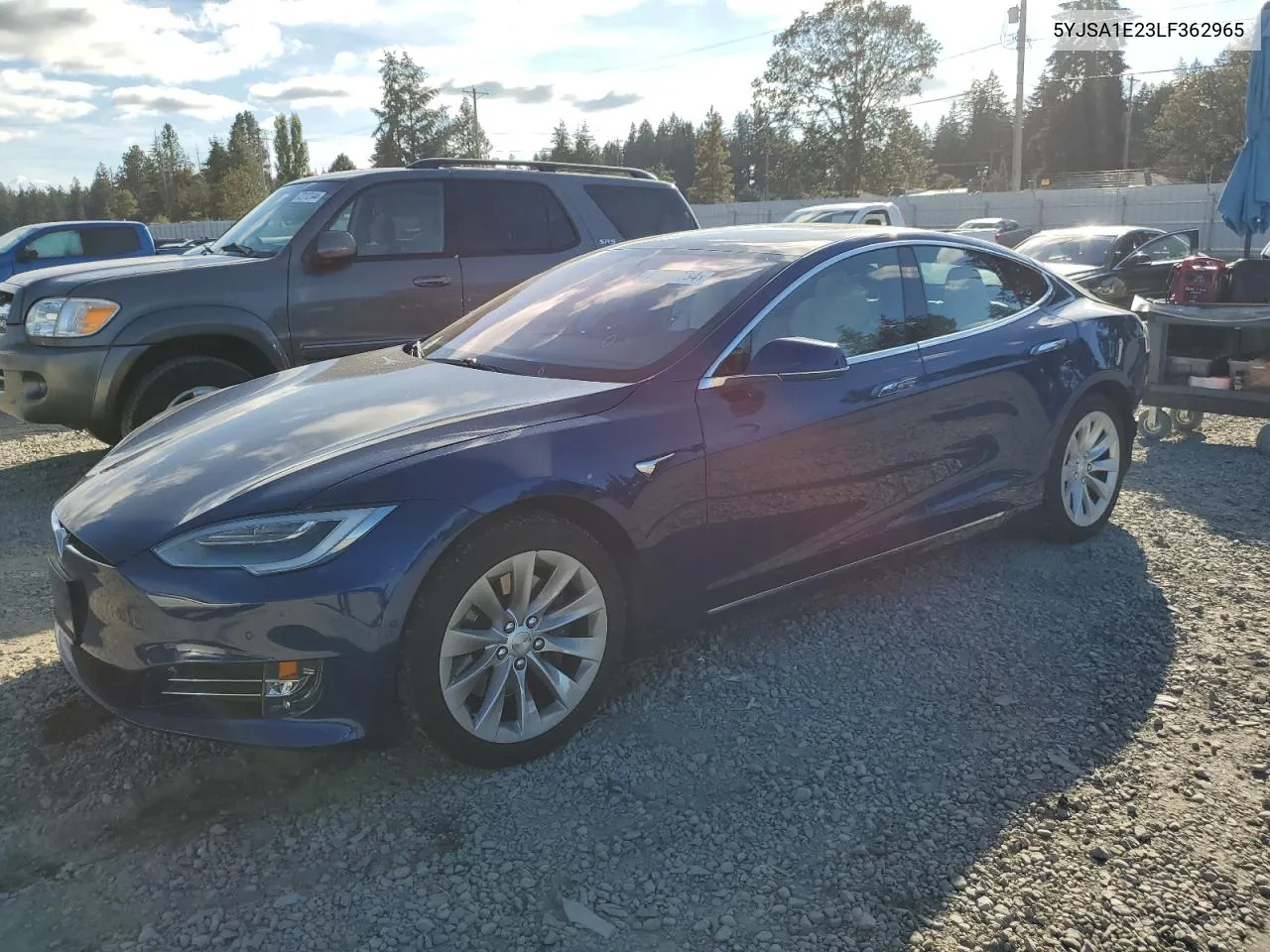 2020 Tesla Model S VIN: 5YJSA1E23LF362965 Lot: 72440134