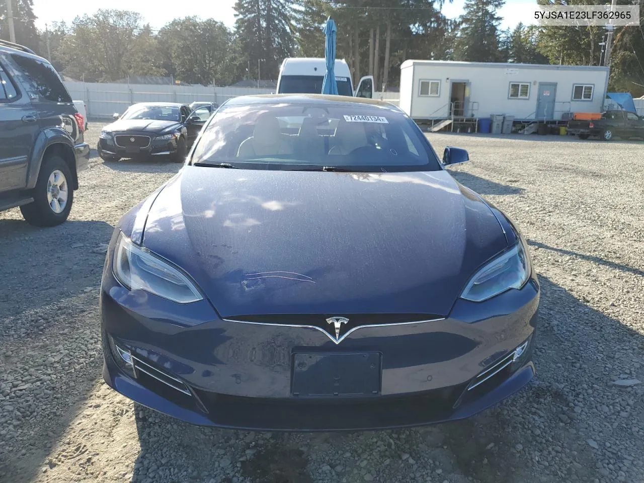 2020 Tesla Model S VIN: 5YJSA1E23LF362965 Lot: 72440134