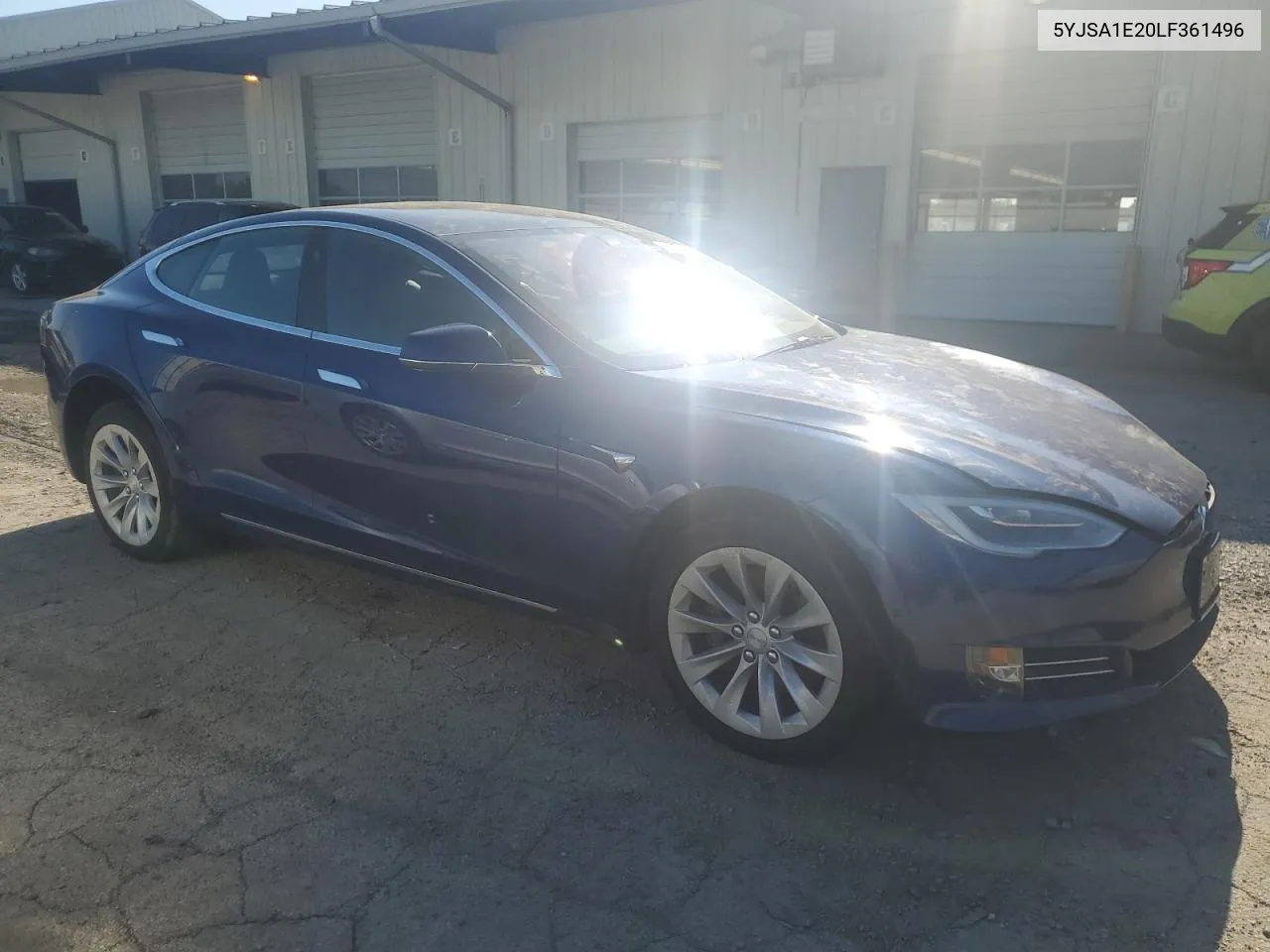 2020 Tesla Model S VIN: 5YJSA1E20LF361496 Lot: 72837564