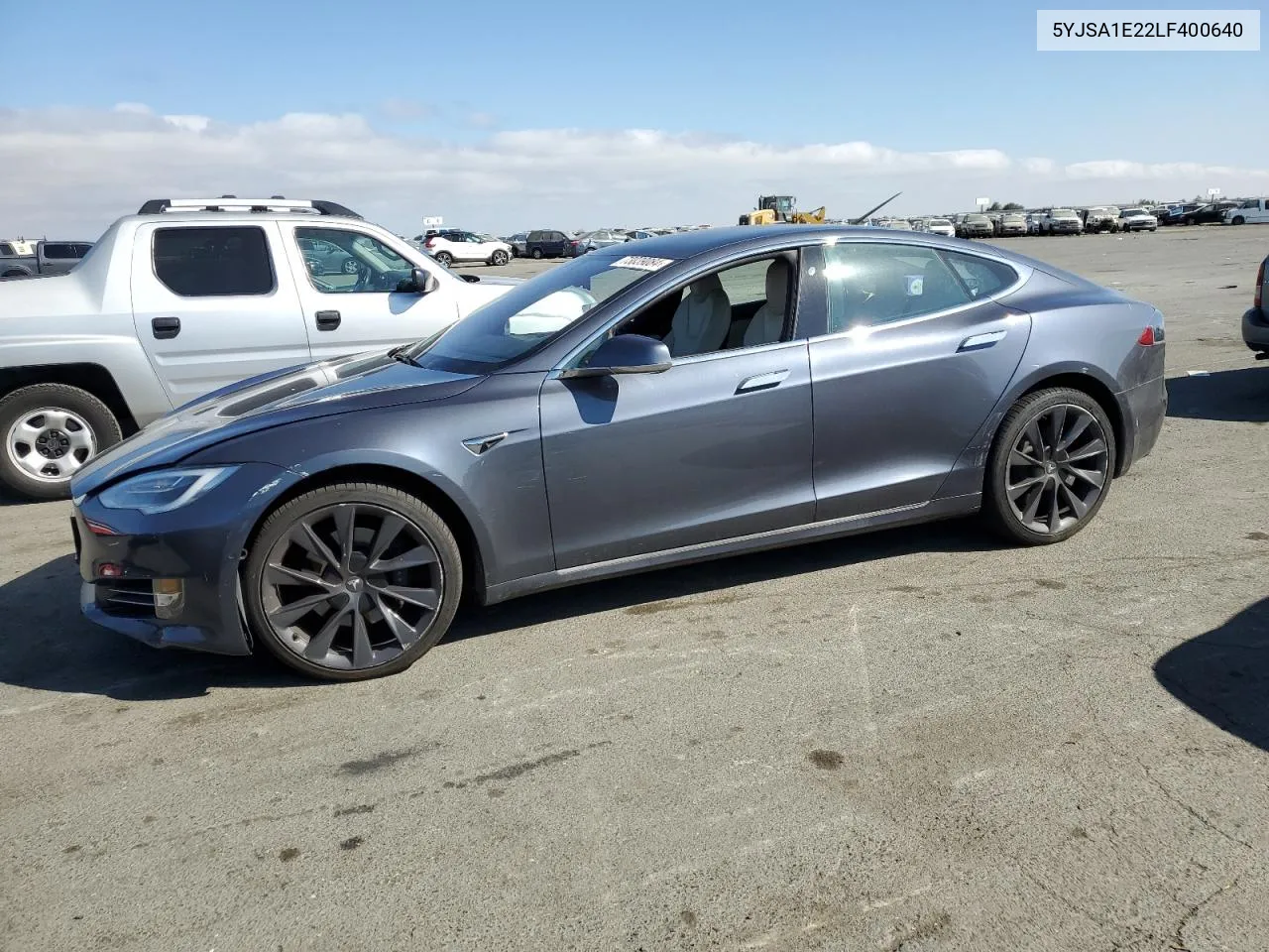 2020 Tesla Model S VIN: 5YJSA1E22LF400640 Lot: 73039084