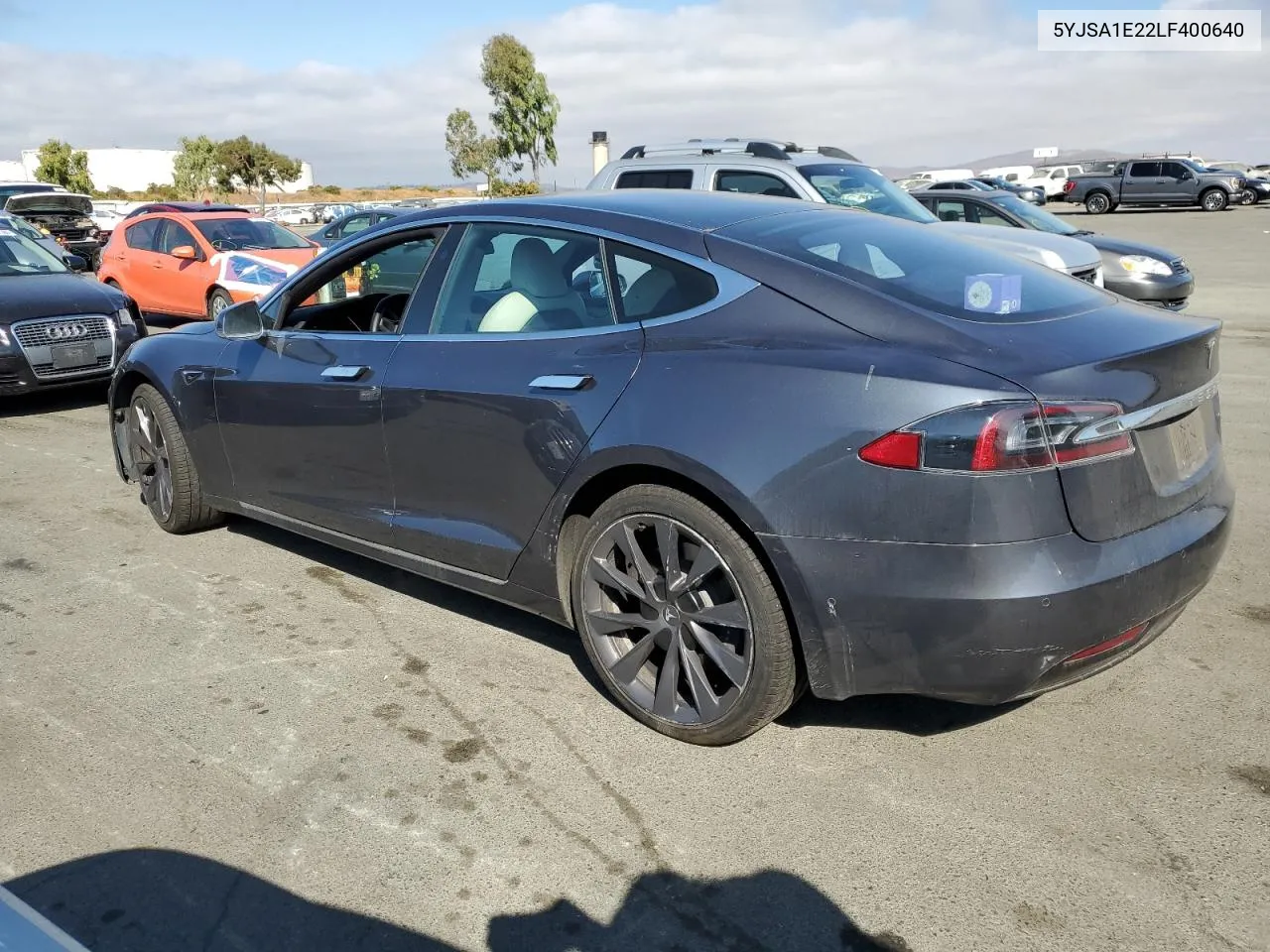 2020 Tesla Model S VIN: 5YJSA1E22LF400640 Lot: 73039084