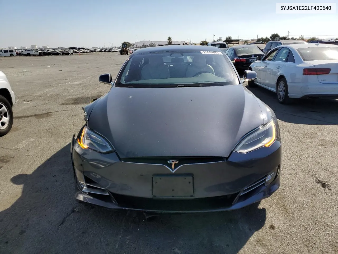 2020 Tesla Model S VIN: 5YJSA1E22LF400640 Lot: 73039084