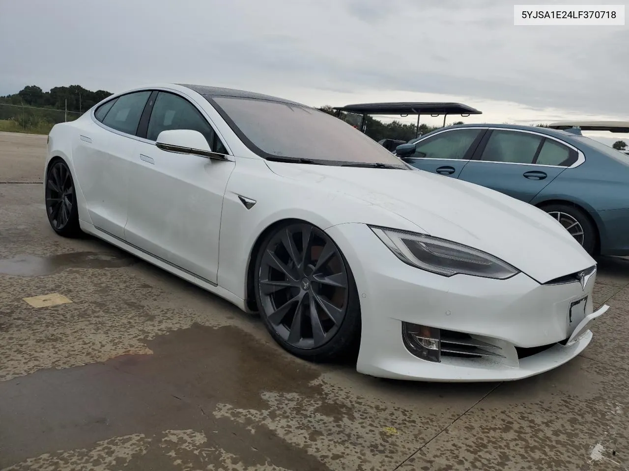 2020 Tesla Model S VIN: 5YJSA1E24LF370718 Lot: 74064624