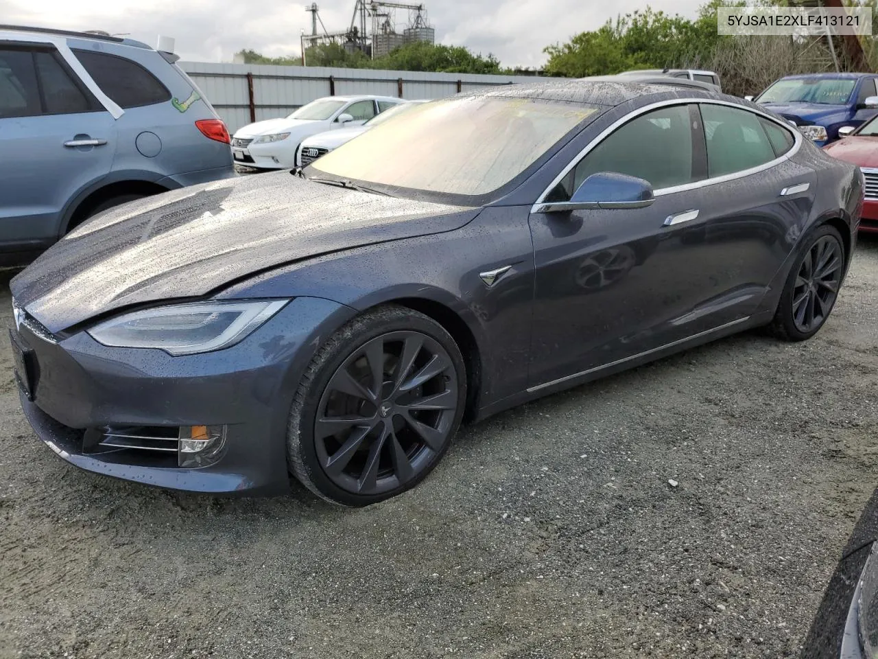 2020 Tesla Model S VIN: 5YJSA1E2XLF413121 Lot: 74893204