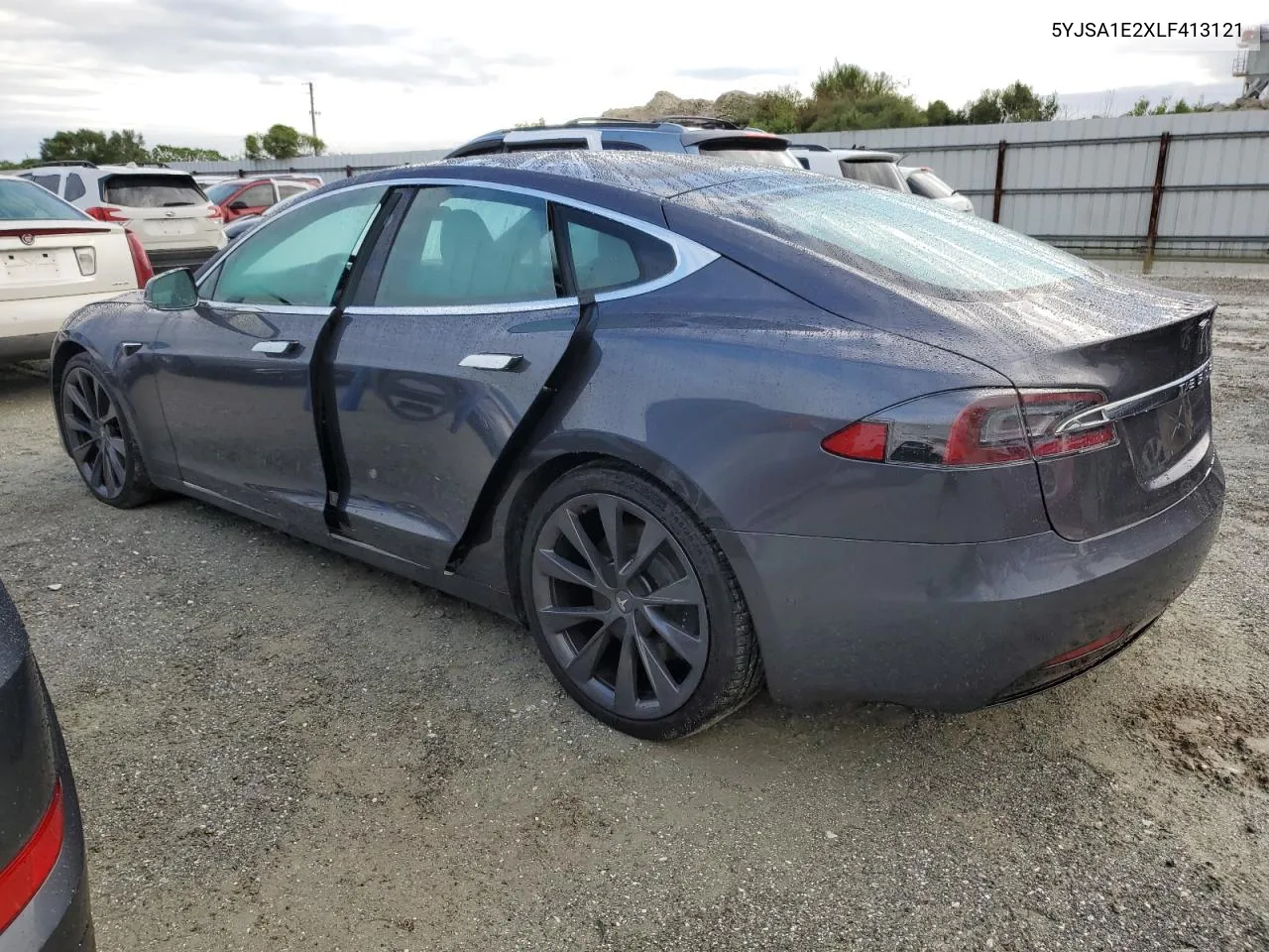 2020 Tesla Model S VIN: 5YJSA1E2XLF413121 Lot: 74893204