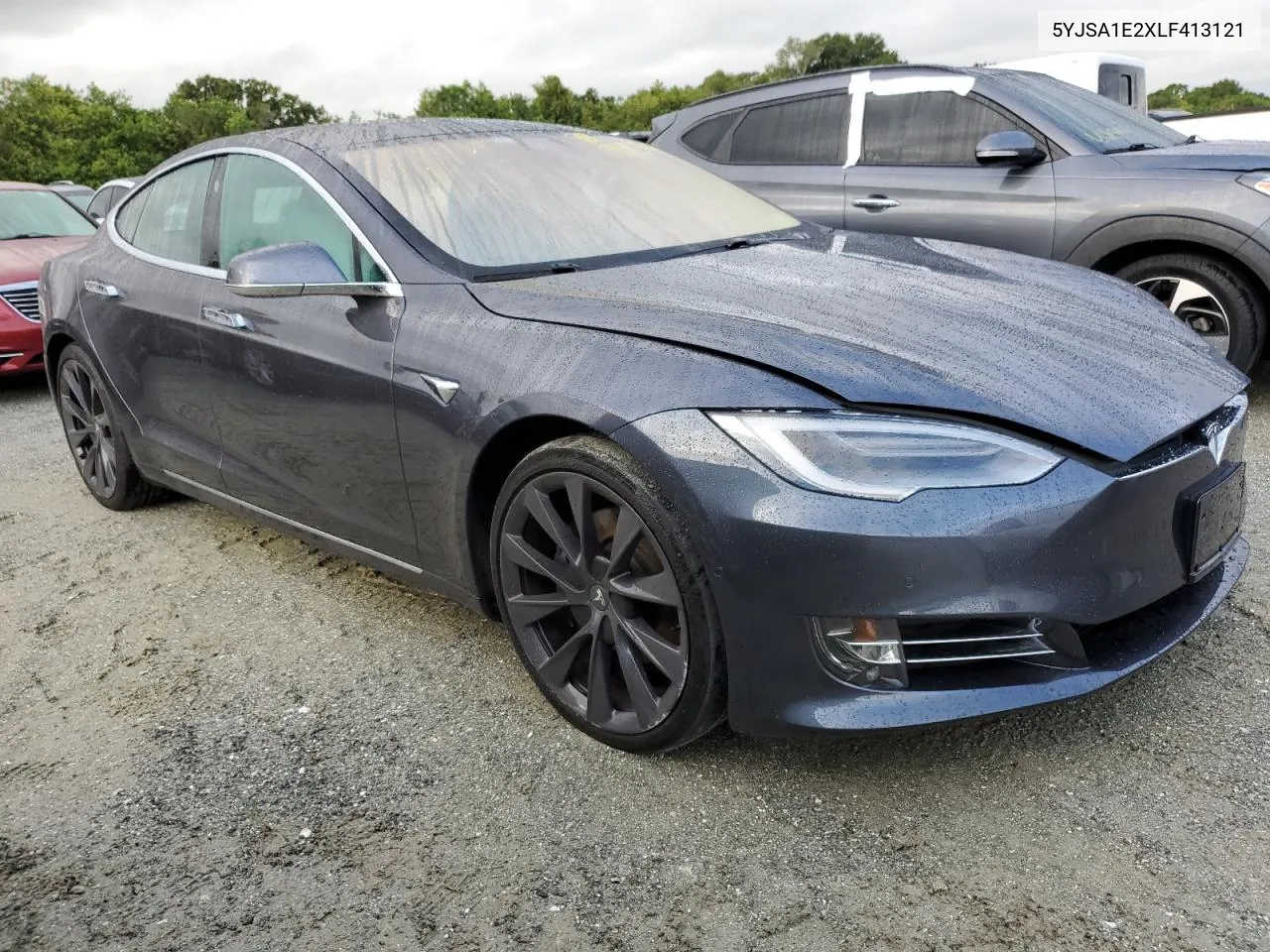 2020 Tesla Model S VIN: 5YJSA1E2XLF413121 Lot: 74893204