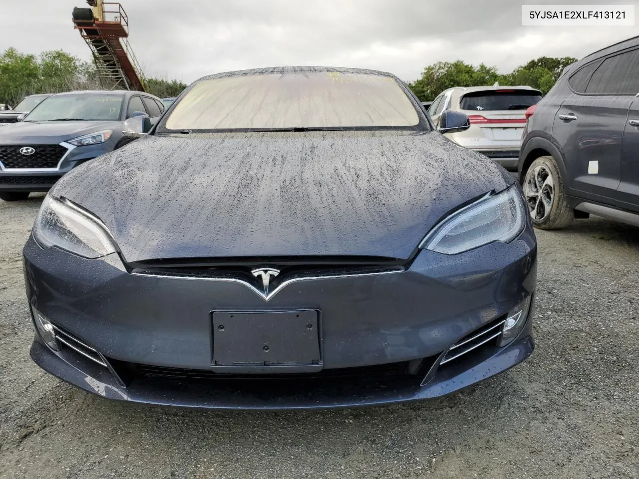 2020 Tesla Model S VIN: 5YJSA1E2XLF413121 Lot: 74893204