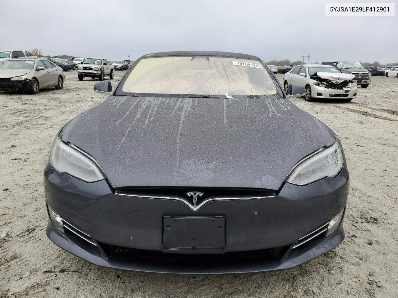 2020 Tesla Model S VIN: 5YJSA1E29LF412901 Lot: 79769144