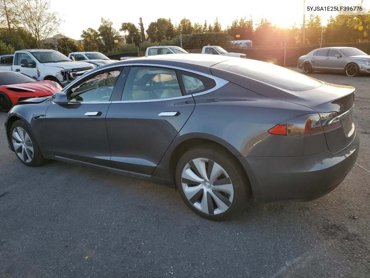 2020 Tesla Model S VIN: 5YJSA1E25LF396776 Lot: 80479184