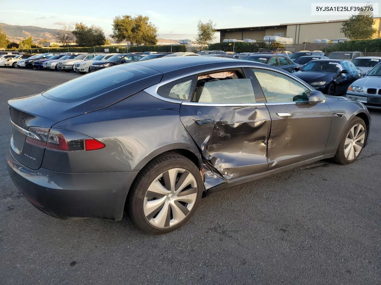 2020 Tesla Model S VIN: 5YJSA1E25LF396776 Lot: 80479184