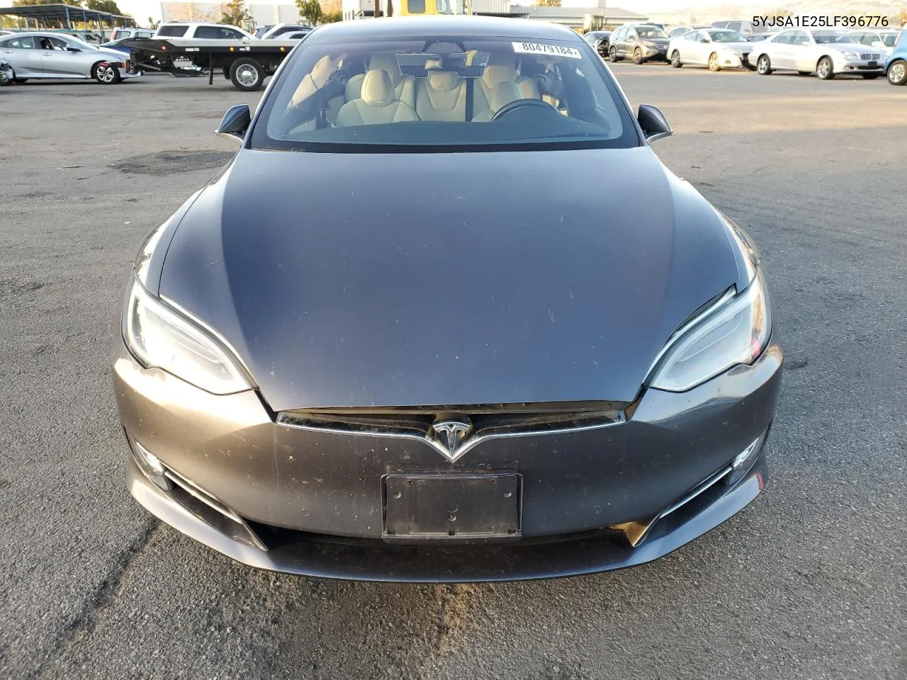 2020 Tesla Model S VIN: 5YJSA1E25LF396776 Lot: 80479184