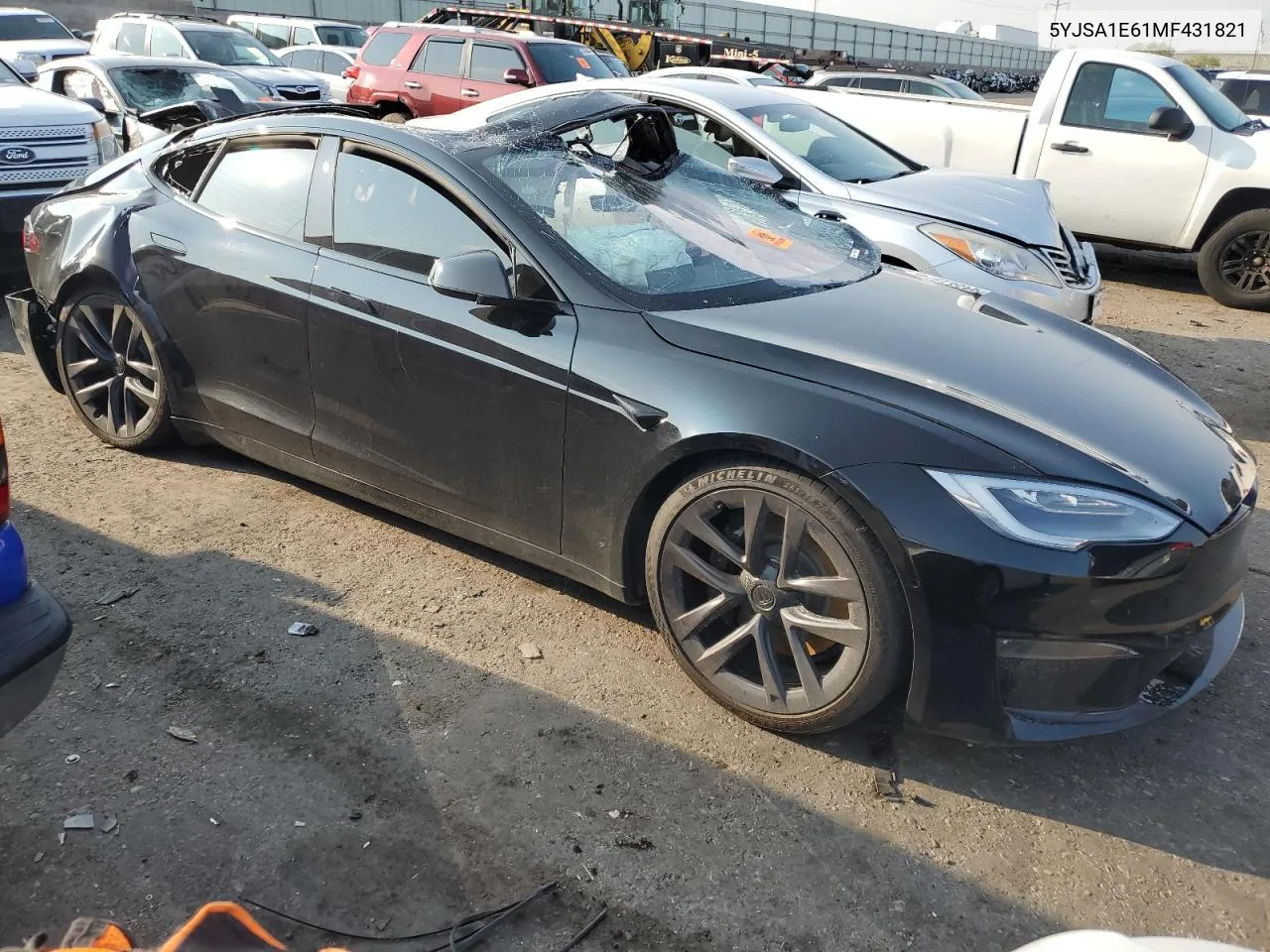 5YJSA1E61MF431821 2021 Tesla Model S