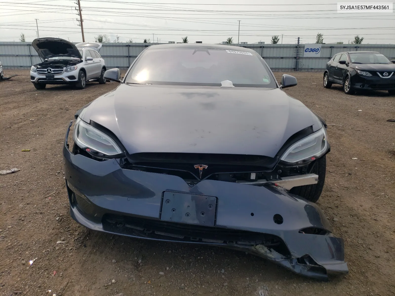 5YJSA1E57MF443561 2021 Tesla Model S