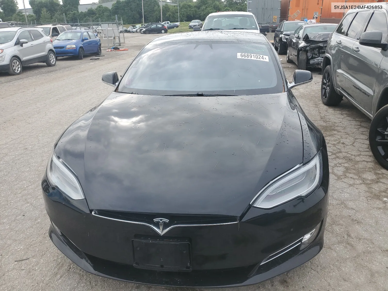 2021 Tesla Model S VIN: 5YJSA1E24MF426853 Lot: 66891024