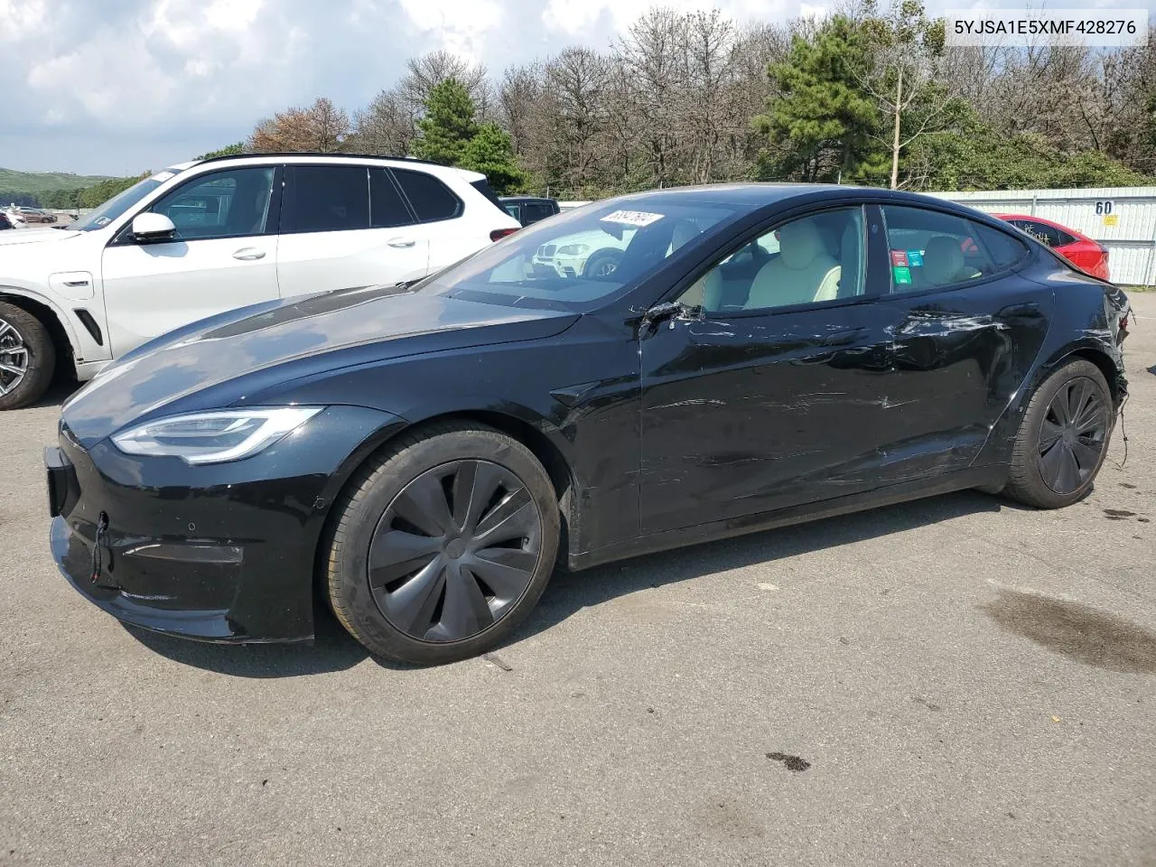 2021 Tesla Model S VIN: 5YJSA1E5XMF428276 Lot: 68847604