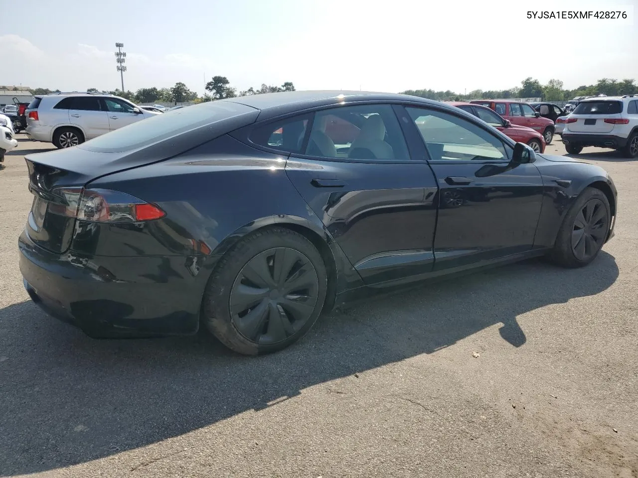 2021 Tesla Model S VIN: 5YJSA1E5XMF428276 Lot: 68847604