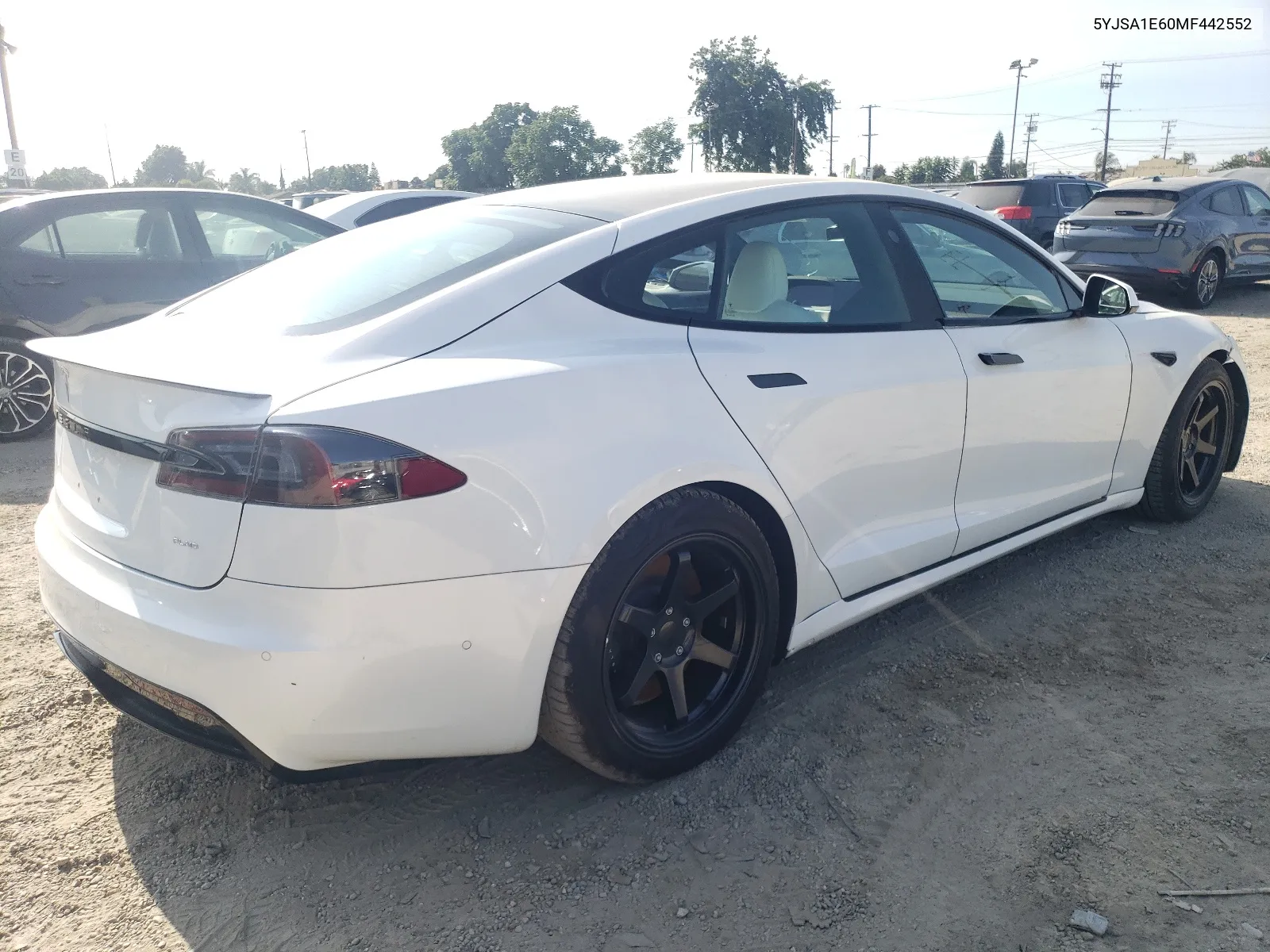 2021 Tesla Model S VIN: 5YJSA1E60MF442552 Lot: 69043664