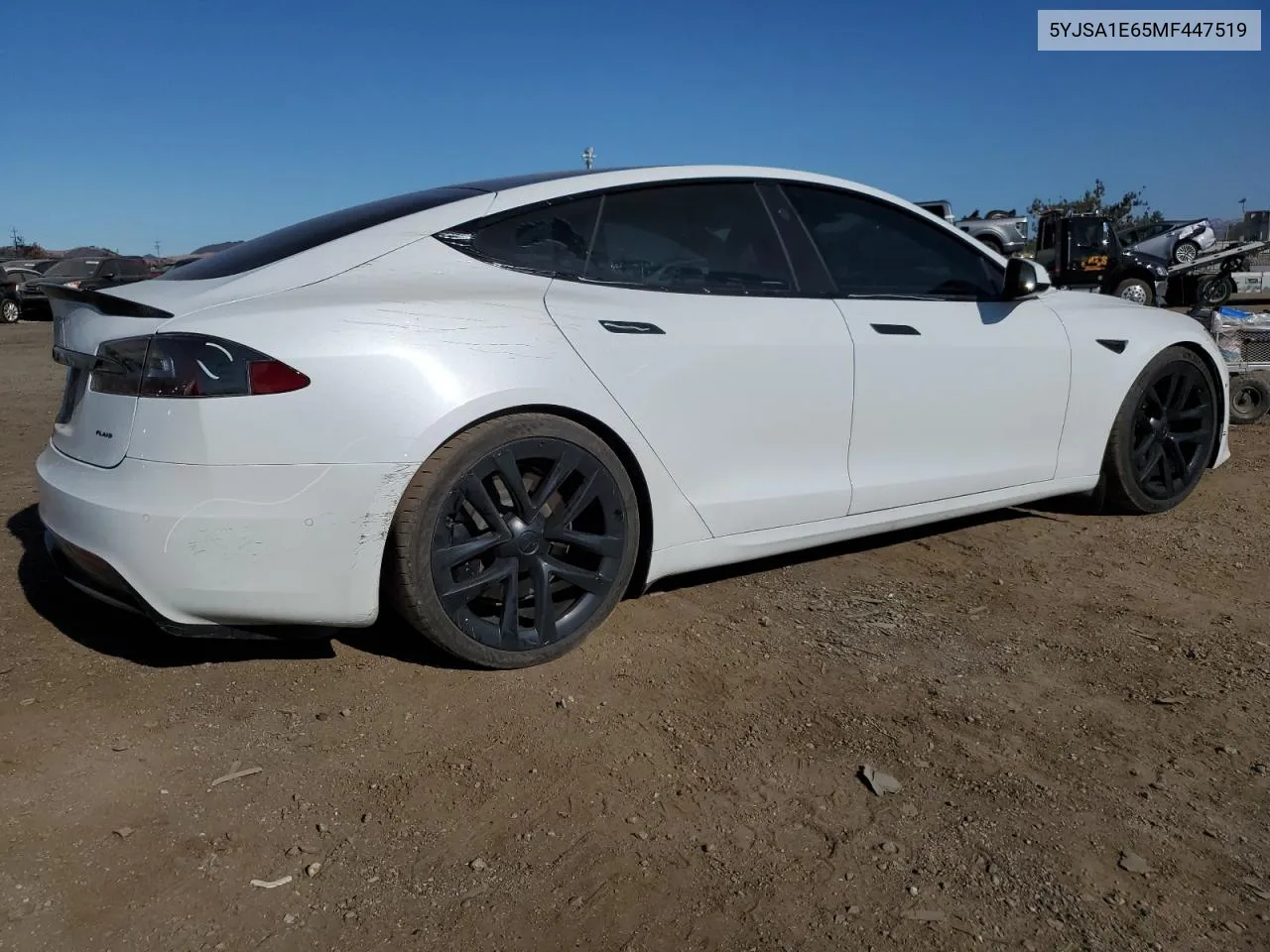 2021 Tesla Model S VIN: 5YJSA1E65MF447519 Lot: 69161144