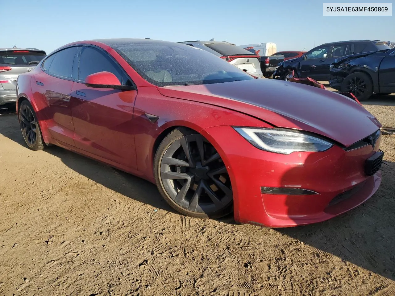 5YJSA1E63MF450869 2021 Tesla Model S