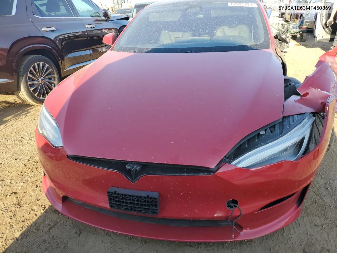 5YJSA1E63MF450869 2021 Tesla Model S