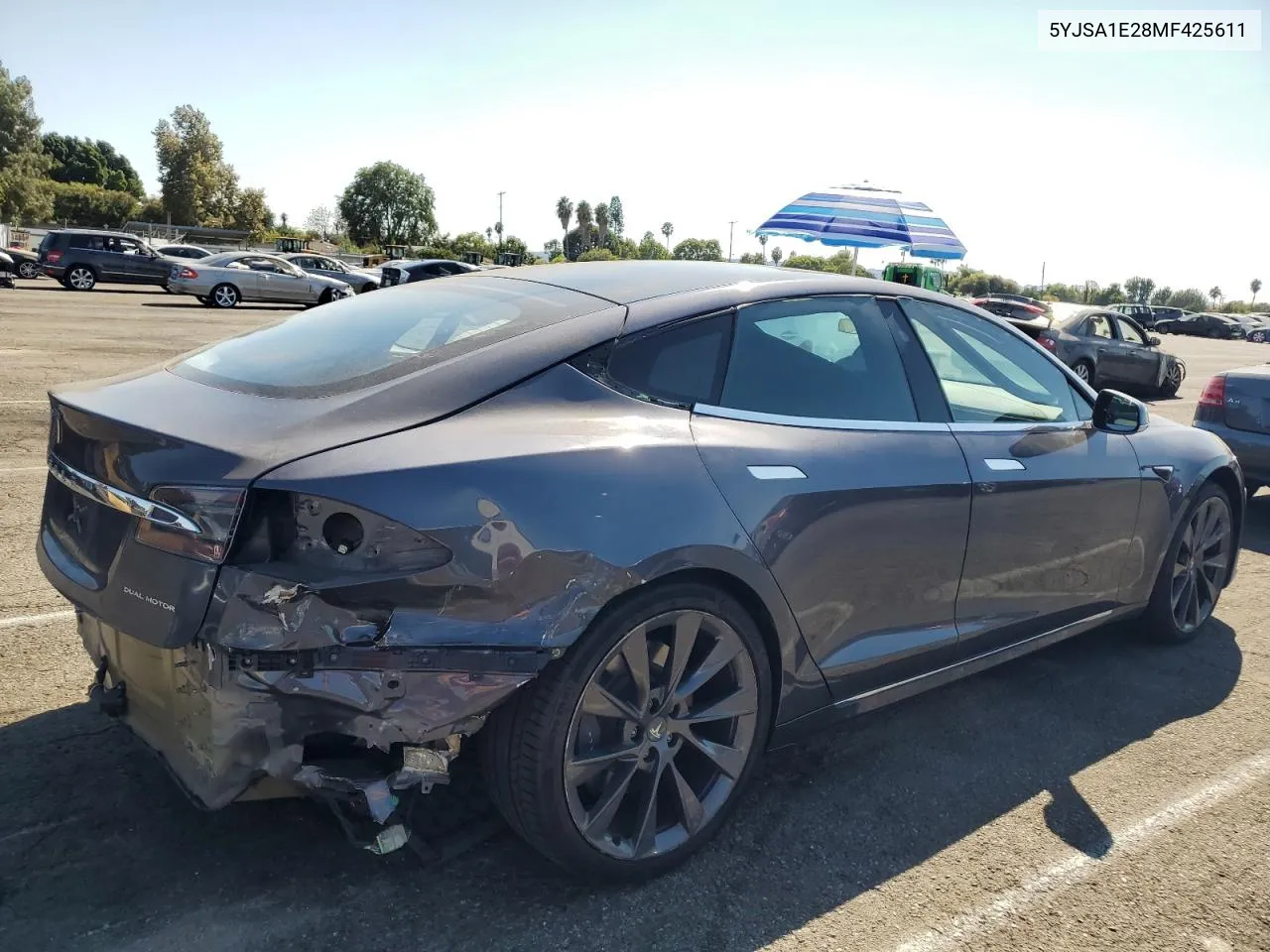 5YJSA1E28MF425611 2021 Tesla Model S