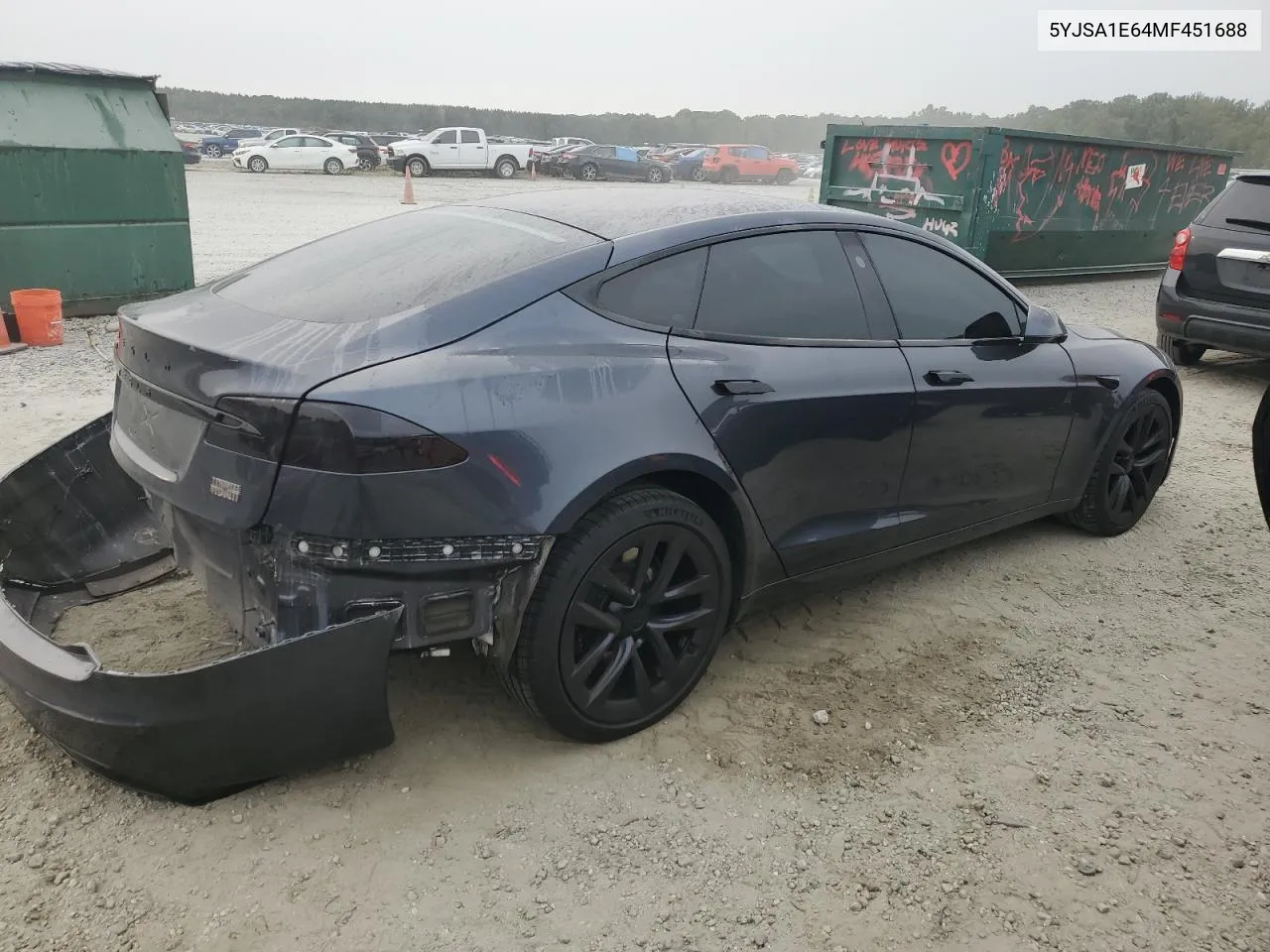 5YJSA1E64MF451688 2021 Tesla Model S