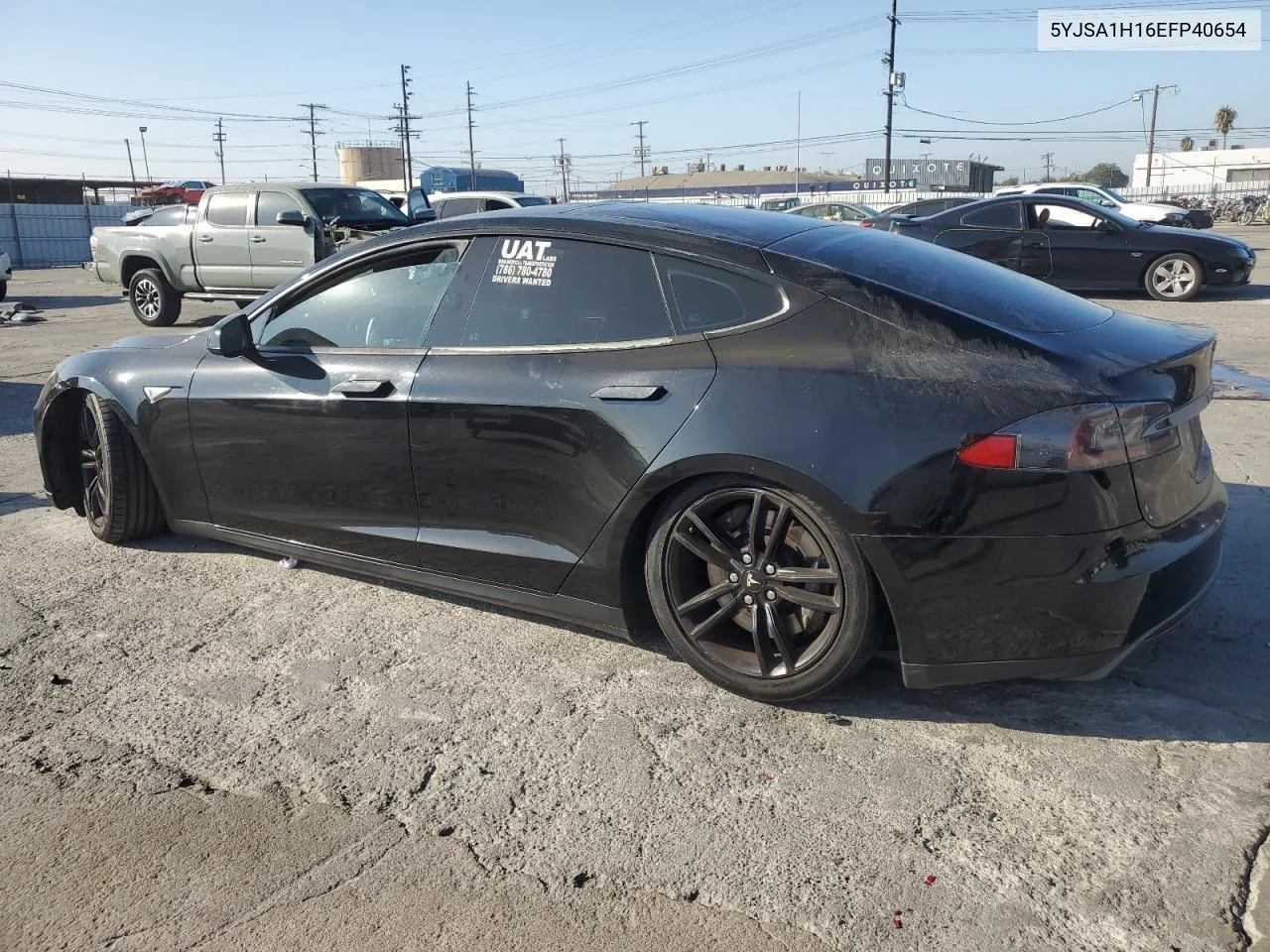 2021 Tesla Model S VIN: 5YJSA1H16EFP40654 Lot: 72070974