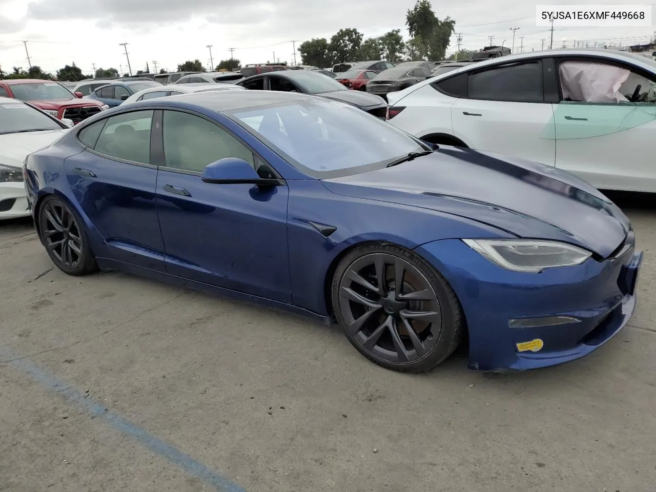 5YJSA1E6XMF449668 2021 Tesla Model S