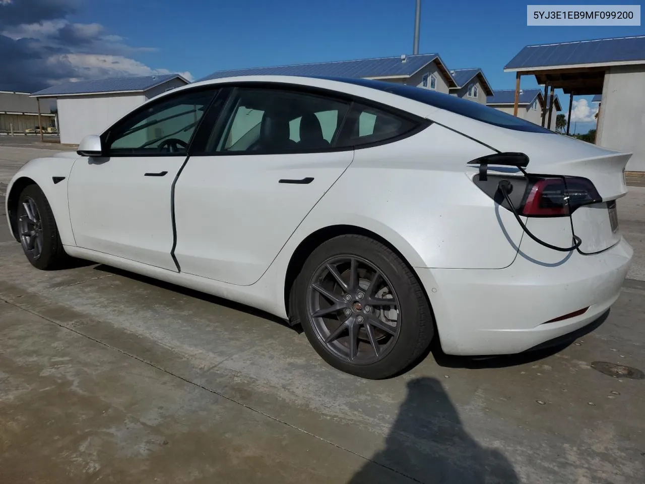 2021 Tesla Model 3 VIN: 5YJ3E1EB9MF099200 Lot: 73765714