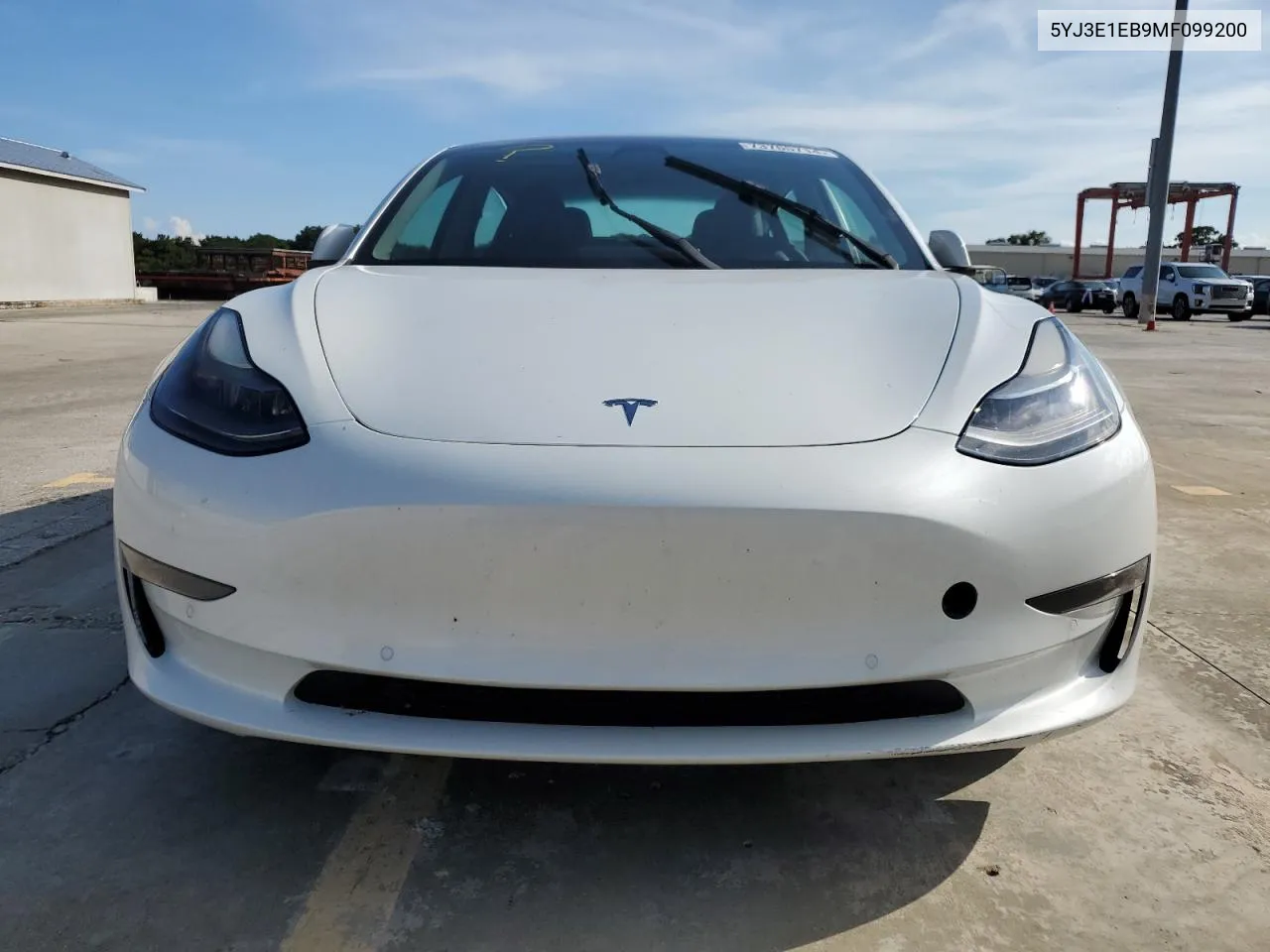 2021 Tesla Model 3 VIN: 5YJ3E1EB9MF099200 Lot: 73765714