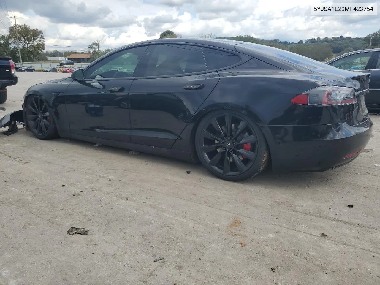 2021 Tesla Model S VIN: 5YJSA1E29MF423754 Lot: 73799294