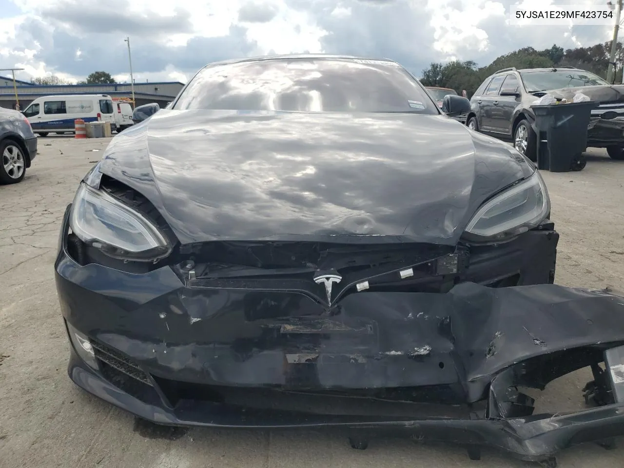 2021 Tesla Model S VIN: 5YJSA1E29MF423754 Lot: 73799294